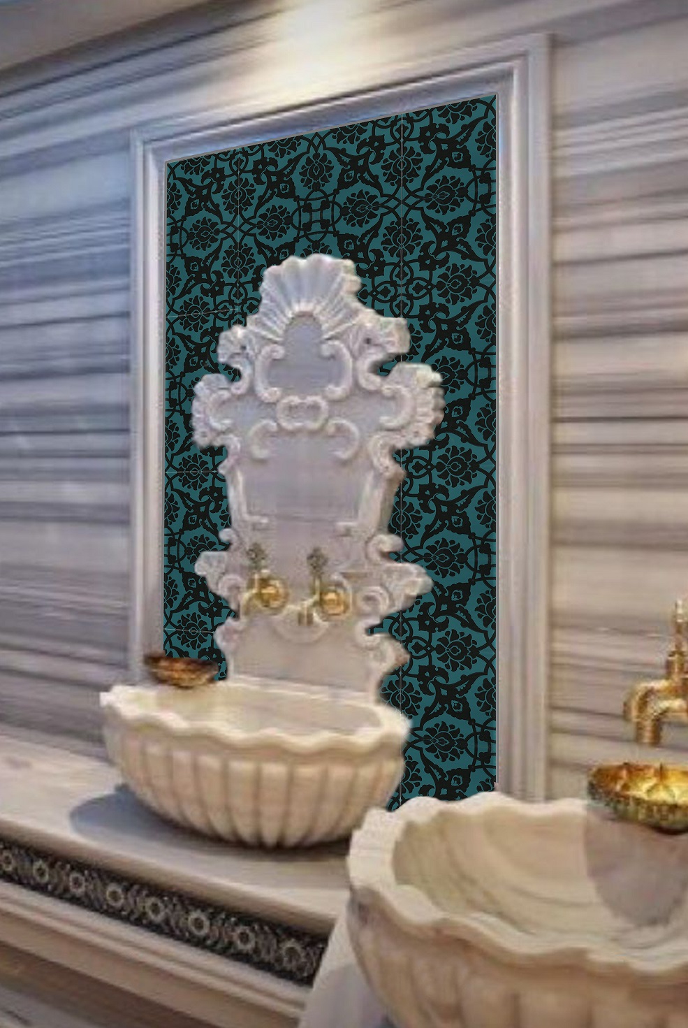 80X160 Kurna Başı Çini Karolar-7